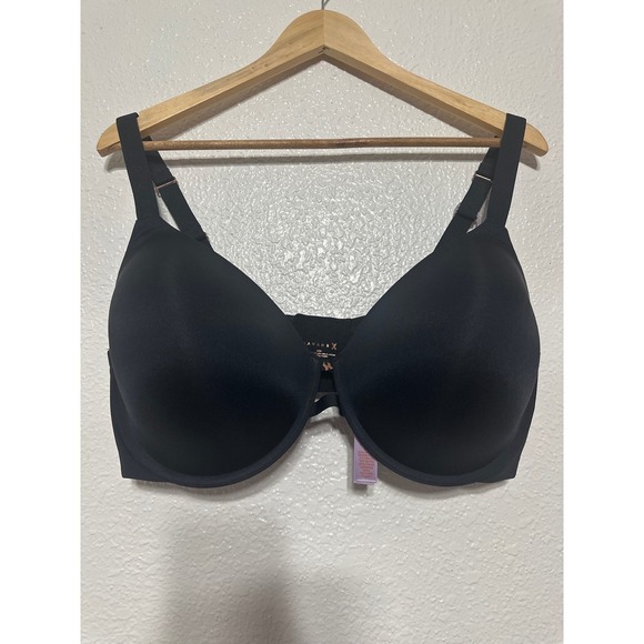 Savage X Fenty Balconette Bra Black 40H Full Coverage‎ Underwire Strappy Back - Picture 2 of 9